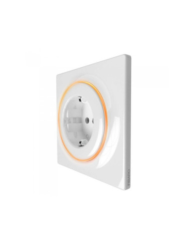 Priza smart tip F cu monitorizare consum Walli FIBARO, alb