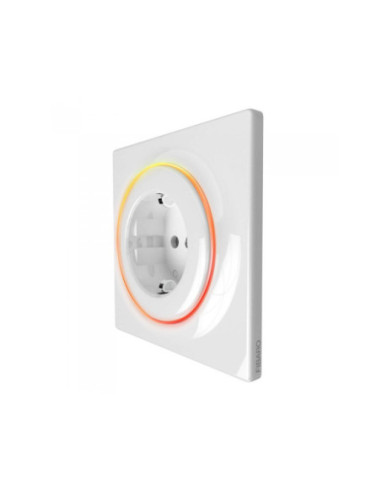Priza smart tip F cu monitorizare consum Walli FIBARO, alb