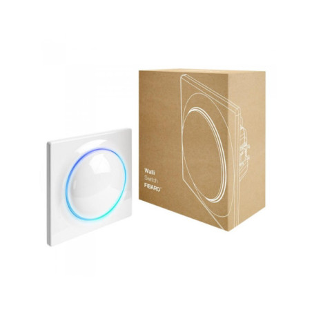Switch smart Walli FIBARO, alb