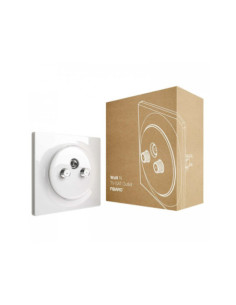 Priza TV-SAT Walli N FIBARO, alb