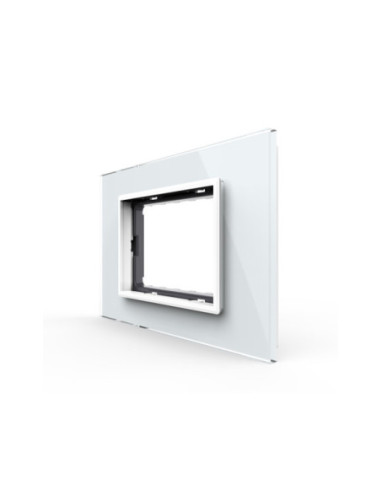 Ramă din sticlă 3M pentru doză 3 module Standard Italian Livolo