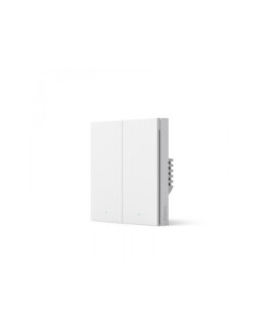 Intrerupator smart dublu cu nul, Zigbee H1 Aqara