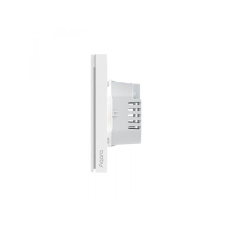 Intrerupator smart dublu cu nul, Zigbee H1 Aqara