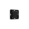 Shelly wall switch 1 -  intrerupator simplu pentru relee smart Shelly (negru)
