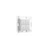 Shelly wall switch 4 -  intrerupator cvadruplu pentru relee smart Shelly (alb)