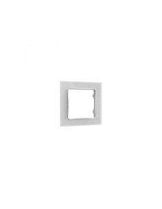 Shelly wall frame 1 -  rama simpla pentru intrerupatoarele Shelly (alba)