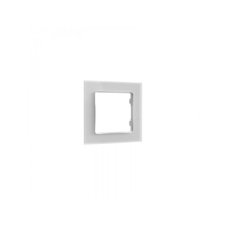 Shelly wall frame 1 -  rama simpla pentru intrerupatoarele Shelly (alba)