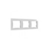 Shelly wall frame 3 -  rama tripla pentru intrerupatoarele Shelly (alba)