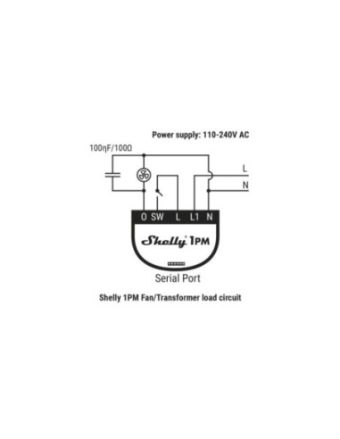 Shelly RC Snubber - Amortizor tensiune pentru releele Shelly