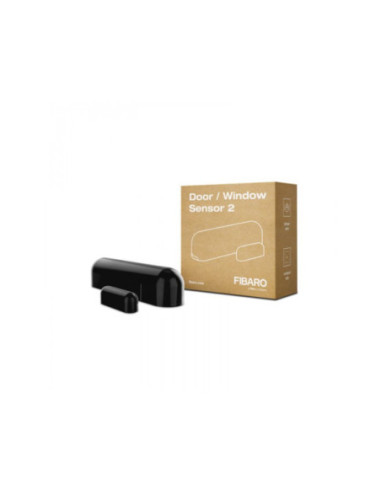 Senzor usi si ferestre 2 FIBARO (negru)