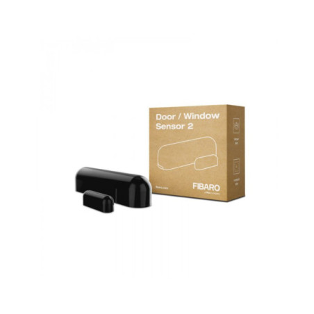 Senzor usi si ferestre 2 FIBARO (negru)