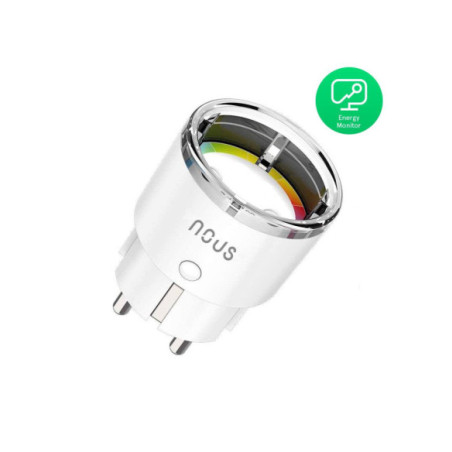 Priza Smart ZigBee 3.0 Nous A1Z, 16A, cu monitorizare consum, Tuya