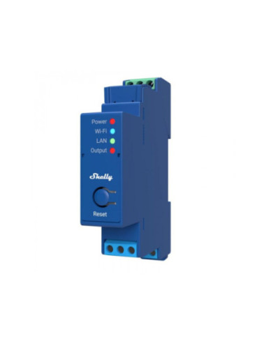 Shelly Pro 1 - releu cu 1 canal, 16A, WiFi, LAN, Bluetooth