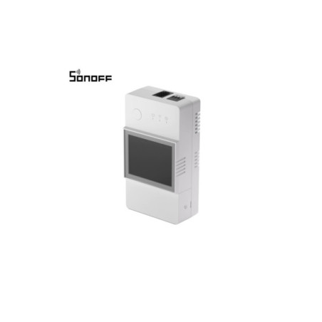 Sonoff TH16 Elite R3 - releu smart WiFi temperatura si umiditate cu display (230V/16A si dry contact NO/NC) THR316D