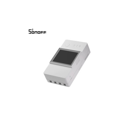 Sonoff TH16 Elite R3 - releu smart WiFi temperatura si umiditate cu display (230V/16A si dry contact NO/NC) THR316D