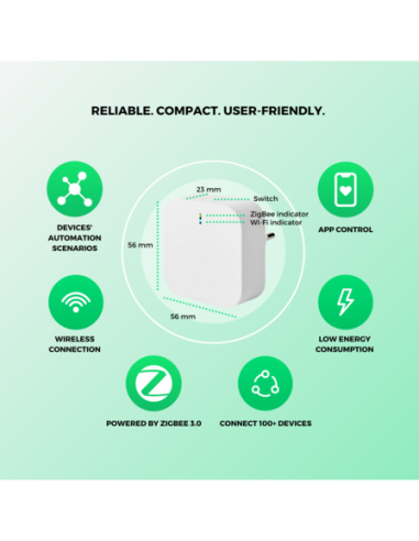 Gateway Smart Zigbee + Bluetooth Tuya Nous E1