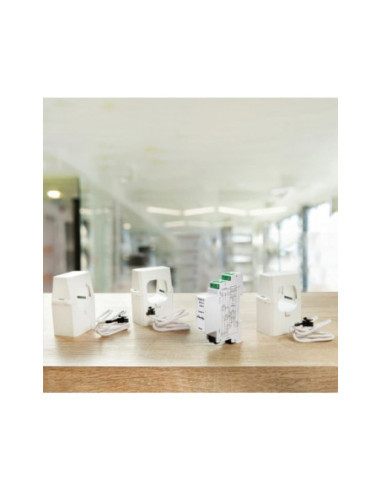 Shelly PRO 3EM  - releu contorizare energie 3 faze cu 3 clamps 400A