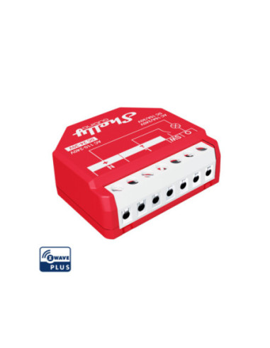 Shelly Qubino Wave 1PM - releu 1 canal 16A cu monitorizare consum Z-Wave
