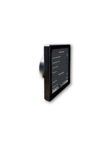 Shelly Wall Display - Panou de control cu ecran tactil si releu 5A,WiFi + Bluetooth, negru