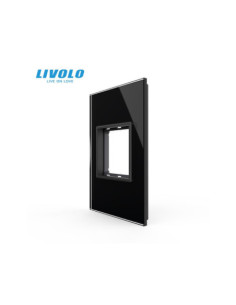 Ramă din sticlă 2M pentru doză 3 module Standard Italian Livolo