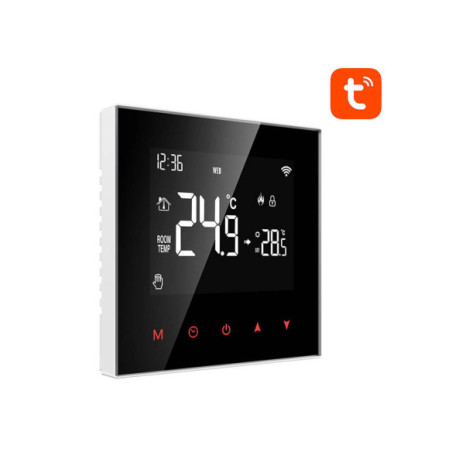 Termostat Smart pentru incalzire termica pe gaz, 3A, Zigbee Tuya