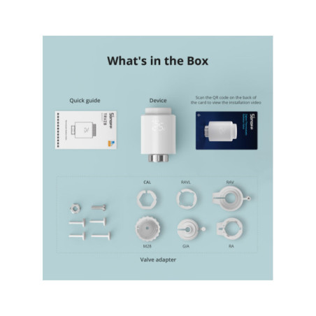 Sonoff TRVZB - cap termostatic smart Zigbee