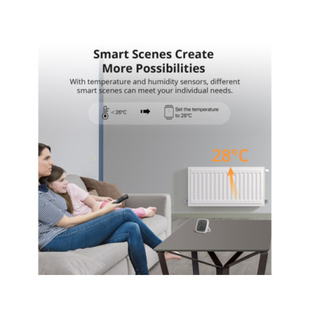 Sonoff TRVZB - cap termostatic smart Zigbee