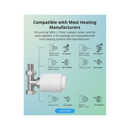 Sonoff TRVZB - cap termostatic smart Zigbee