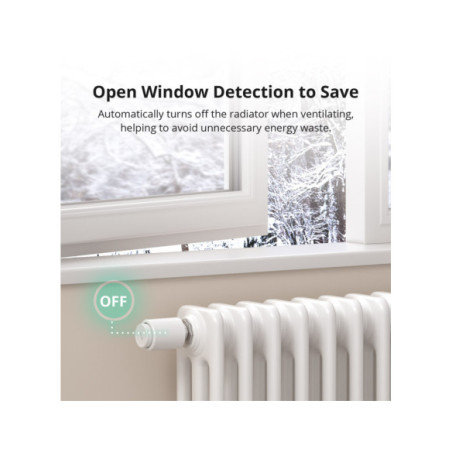 Sonoff TRVZB - cap termostatic smart Zigbee