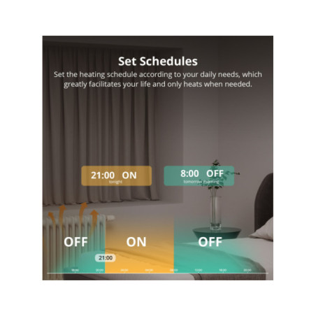 Sonoff TRVZB - cap termostatic smart Zigbee
