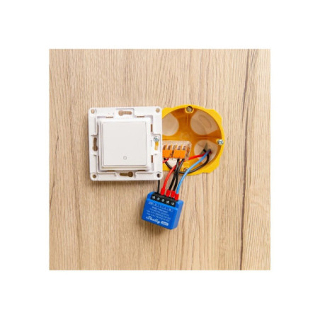 Shelly 1 Mini Gen 3 - releu 1 canal, 8A, WiFi si Bluetooth