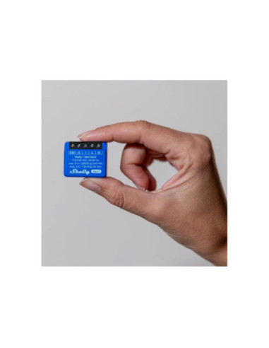Shelly 1 Mini Gen 3 - releu 1 canal, 8A, WiFi si Bluetooth