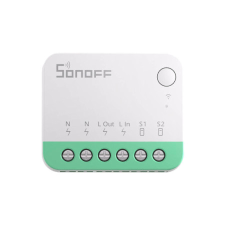 Sonoff Mini R4 Matter - releu 1 canal cu control WiFi compatibil Matter  (HomeKit, SmartThings)