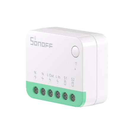 Sonoff Mini R4 Matter - releu 1 canal cu control WiFi compatibil Matter  (HomeKit, SmartThings)