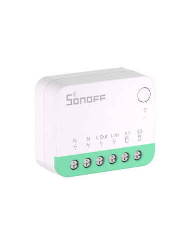 Sonoff Mini R4 Matter - releu 1 canal cu control WiFi compatibil Matter  (HomeKit, SmartThings)