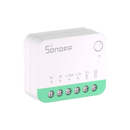 Sonoff Mini R4 Matter - releu 1 canal cu control WiFi compatibil Matter  (HomeKit, SmartThings)