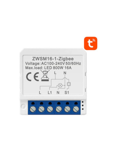 Modul Smart 1 canal Zigbee Avatto Tuya (cu Nul)