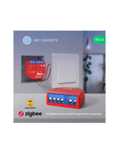 Nous B1Z - modul Smart cu 1 canal Dry Contact Zigbee 2