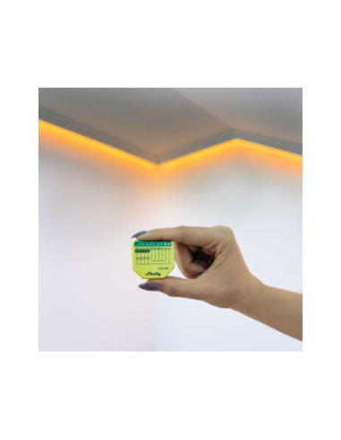 Shelly PLUS RGBW PM - modul control Smart banda LED 4x PWM 12/24V (WiFi, Bluetooth)