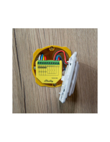 Shelly PLUS RGBW PM - modul control Smart banda LED 4x PWM 12/24V (WiFi, Bluetooth)