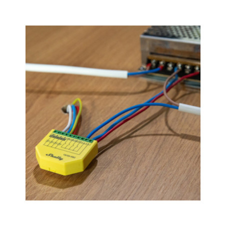 Shelly PLUS RGBW PM - modul control Smart banda LED 4x PWM 12/24V (WiFi, Bluetooth)
