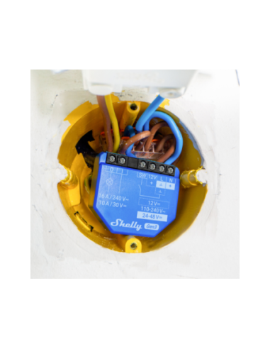 Shelly 1 Gen3 - releu 1 canal, 16A, WiFi si Bluetooth