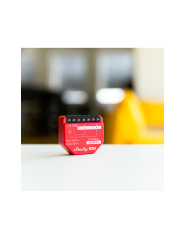 Shelly 1PM Gen3 - releu cu monitorizare consum, 1 canal, 16A, WiFi si Bluetooth