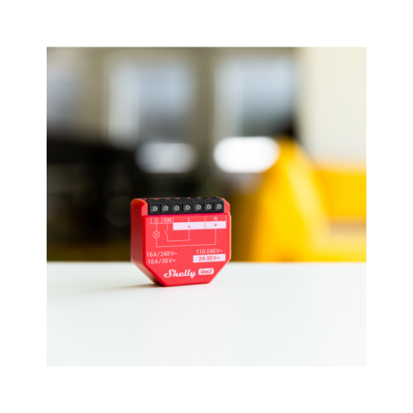 Shelly 1PM Gen3 - releu cu monitorizare consum, 1 canal, 16A, WiFi si Bluetooth