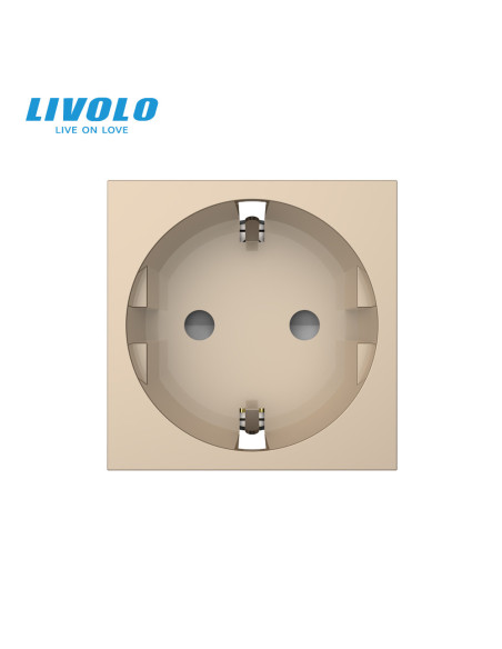 Modul Priză Schuko 16A cu Borne Fără șurub Quick Connect 2M Livolo