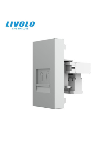 Modul Priză Telefon RJ11 1M Livolo
