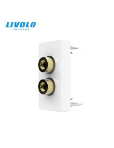 Modul Priză Audio Tip Banana 1M Livolo