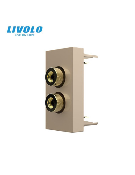 Modul Priză Audio Tip Banana 1M Livolo
