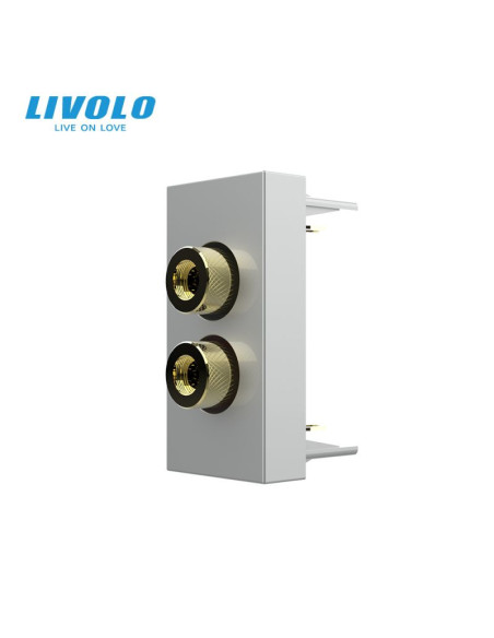 Modul Priză Audio Tip Banana 1M Livolo