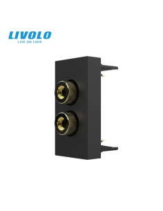 Modul Priză Audio Tip Banana 1M Livolo 2